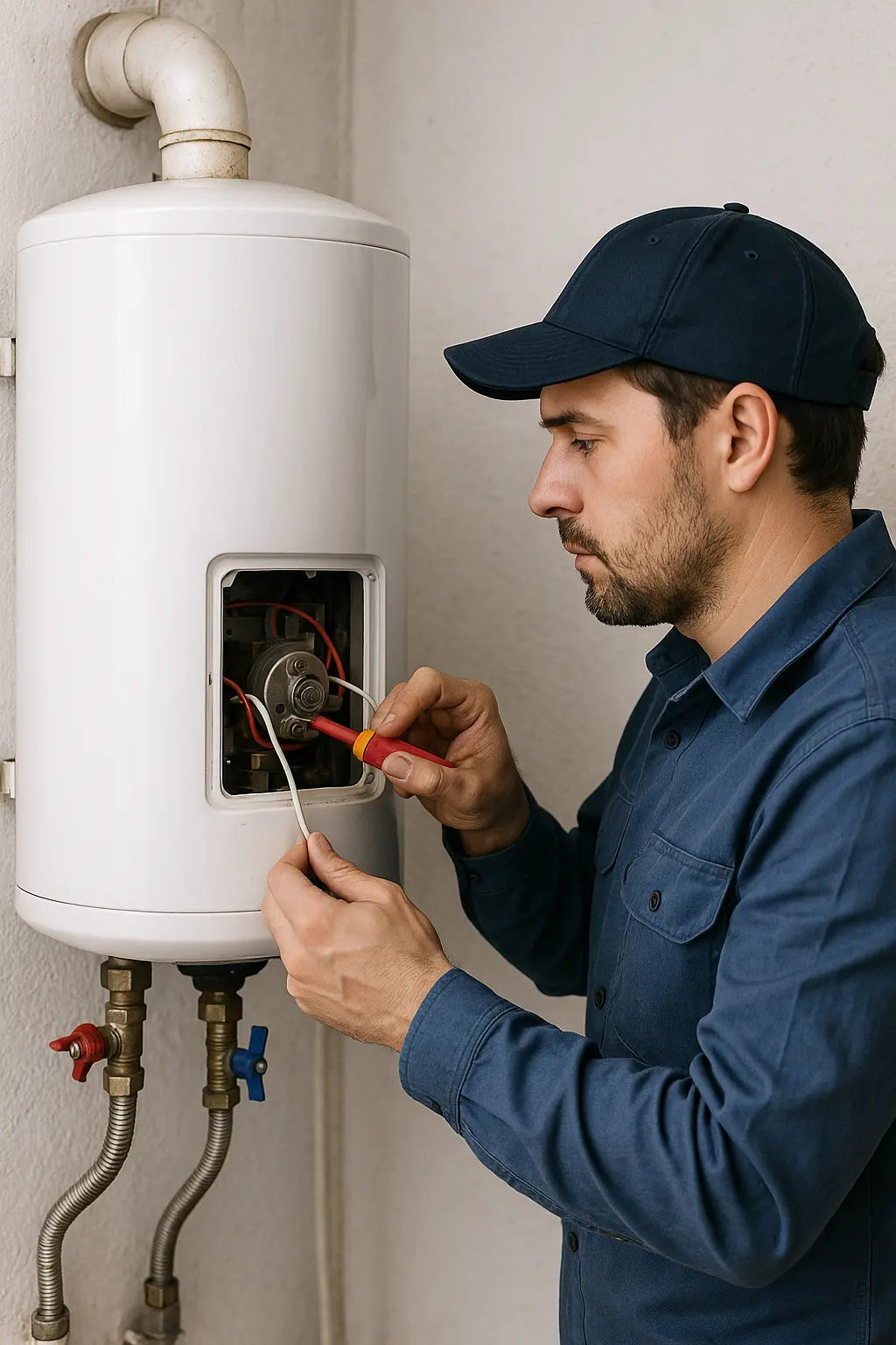 چرا آبگرمکن آب را ولرم میکند؟